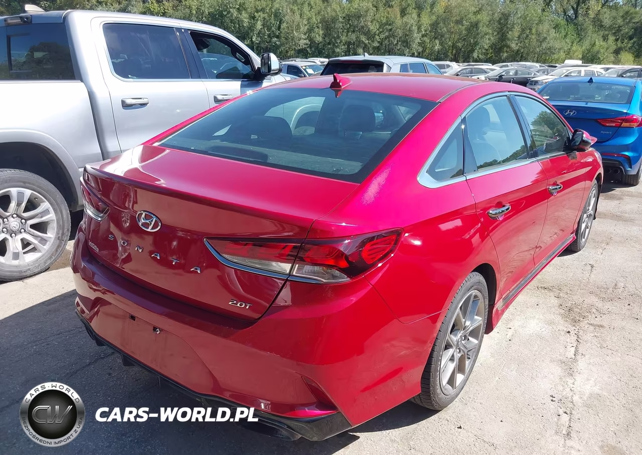 2018 Hyundai Sonata Sport 2.0T VIN:5NPE34ABXJH613543 - 4