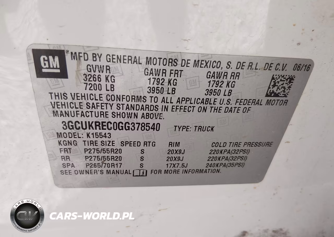 2016 Chevrolet Silverado 1500 Lt VIN:3GCUKREC0GG378540 - 9