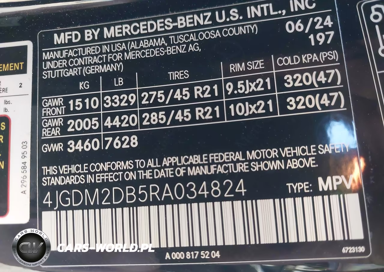 2024 Mercedes-Benz Eqs Eqs 450+ VIN:4JGDM2DB5RA034824 - 9