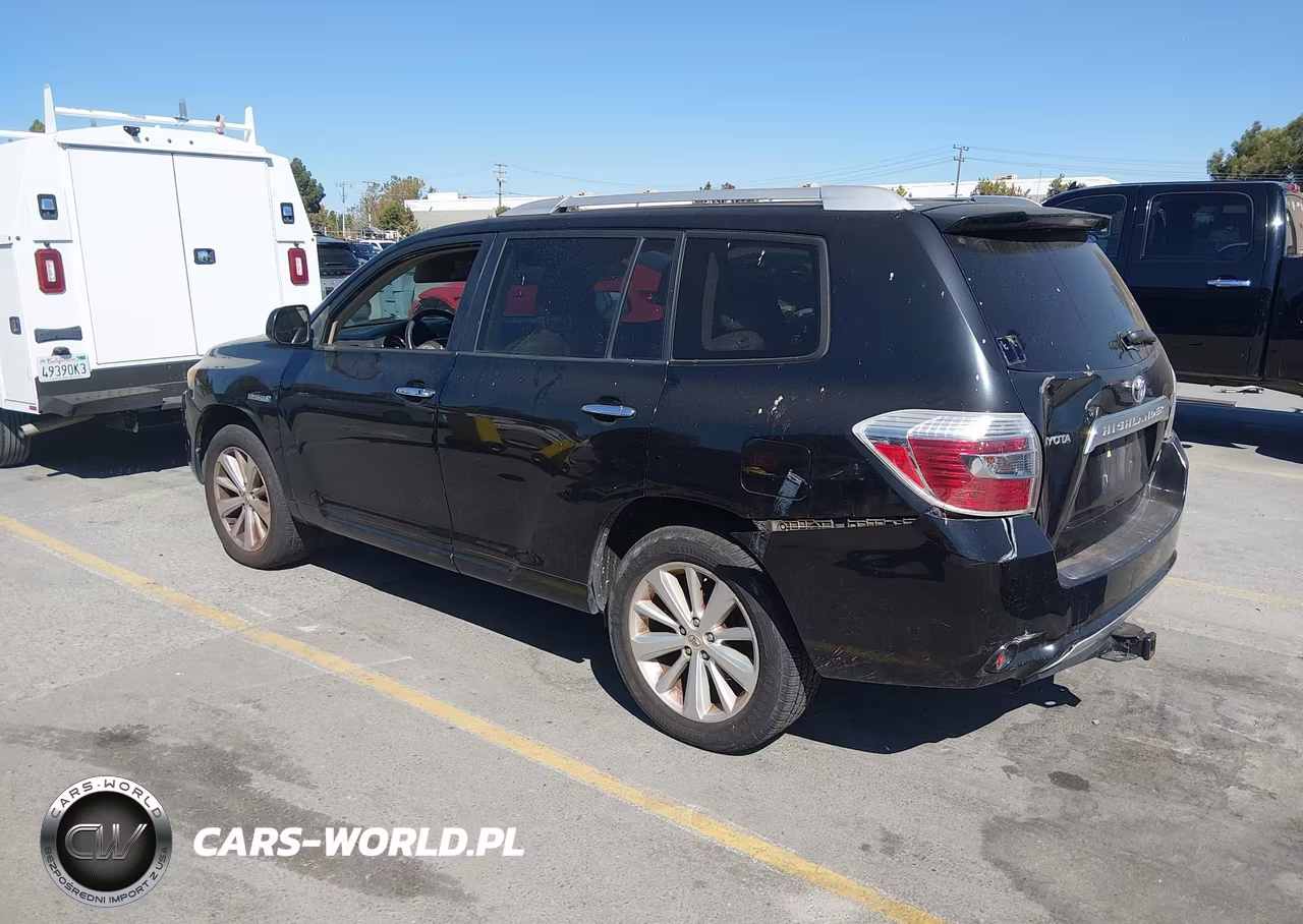 2008 Toyota Highlander Hybrid Limited VIN:JTEEW44A182023393 - 3