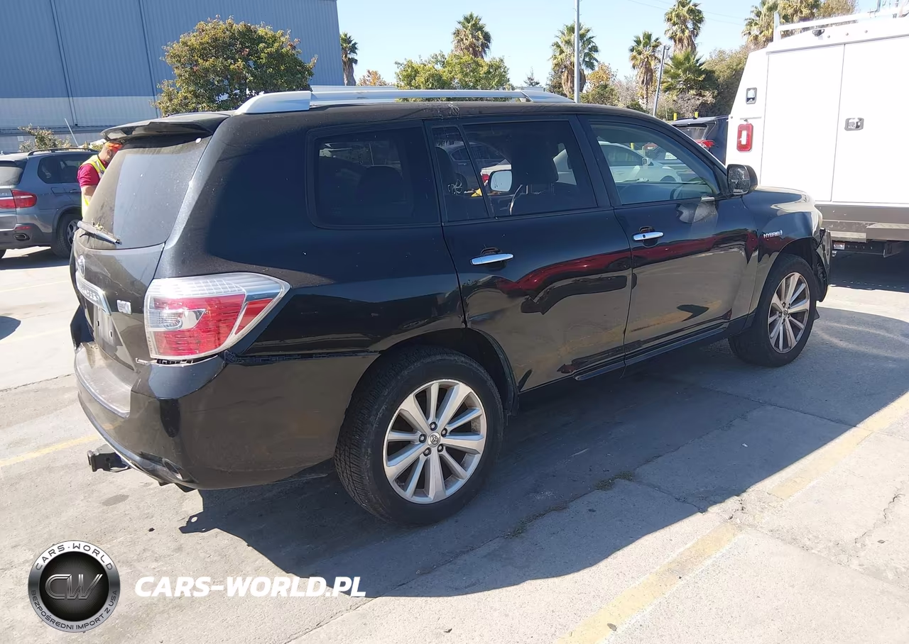 2008 Toyota Highlander Hybrid Limited VIN:JTEEW44A182023393 - 4