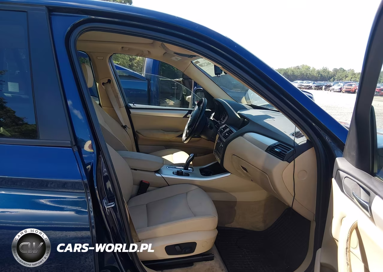 2013 BMW X3 xDrive28I VIN:5UXWX9C51D0A21738 - 5