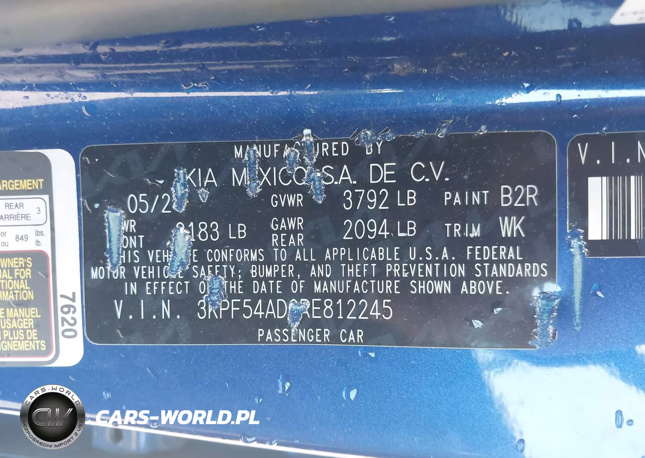 2024 Kia Forte Gt-Line VIN:3KPF54AD0RE812245 - 9