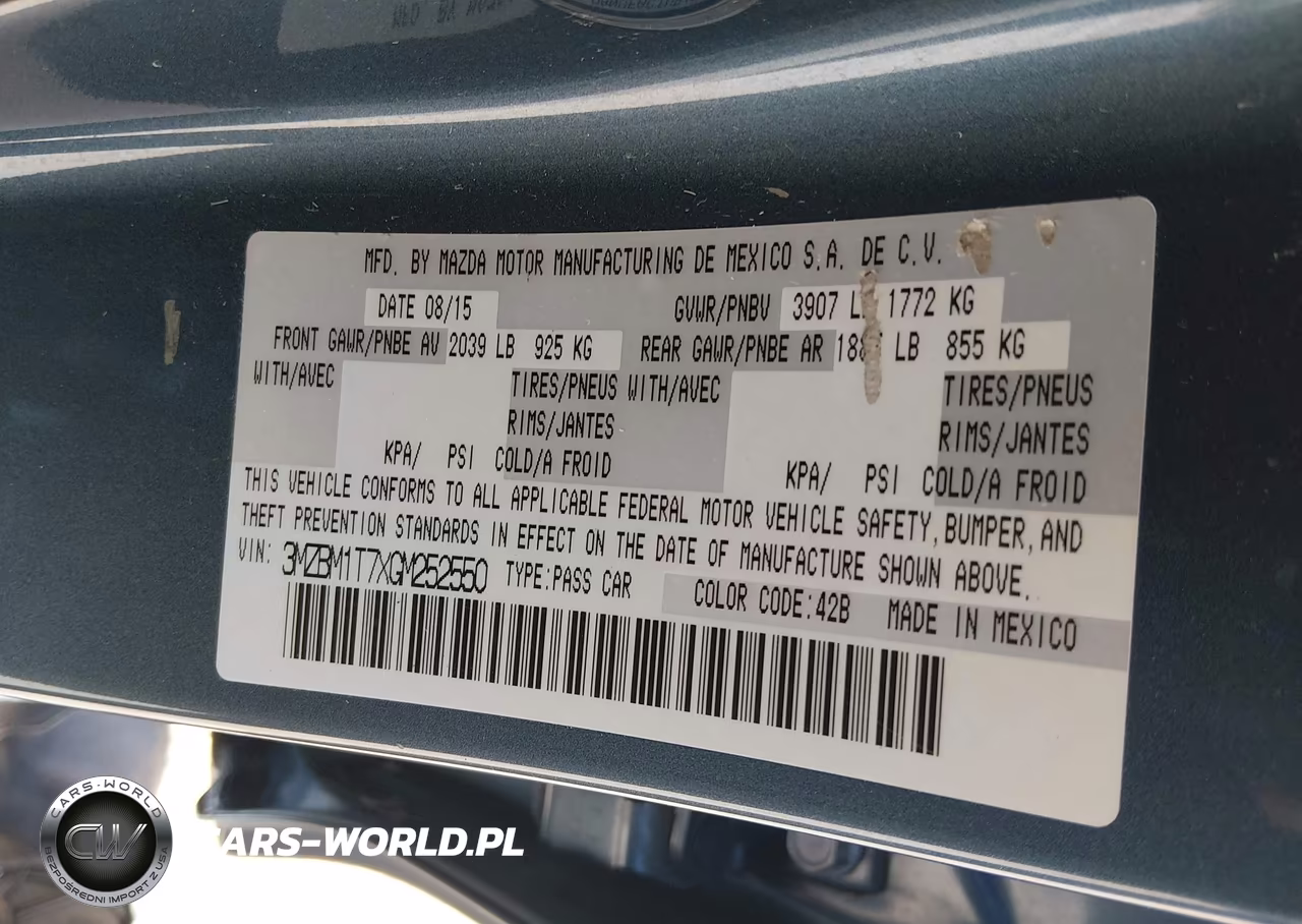 2016 Mazda Mazda3 I Sport VIN:3MZBM1T7XGM252550 - 9