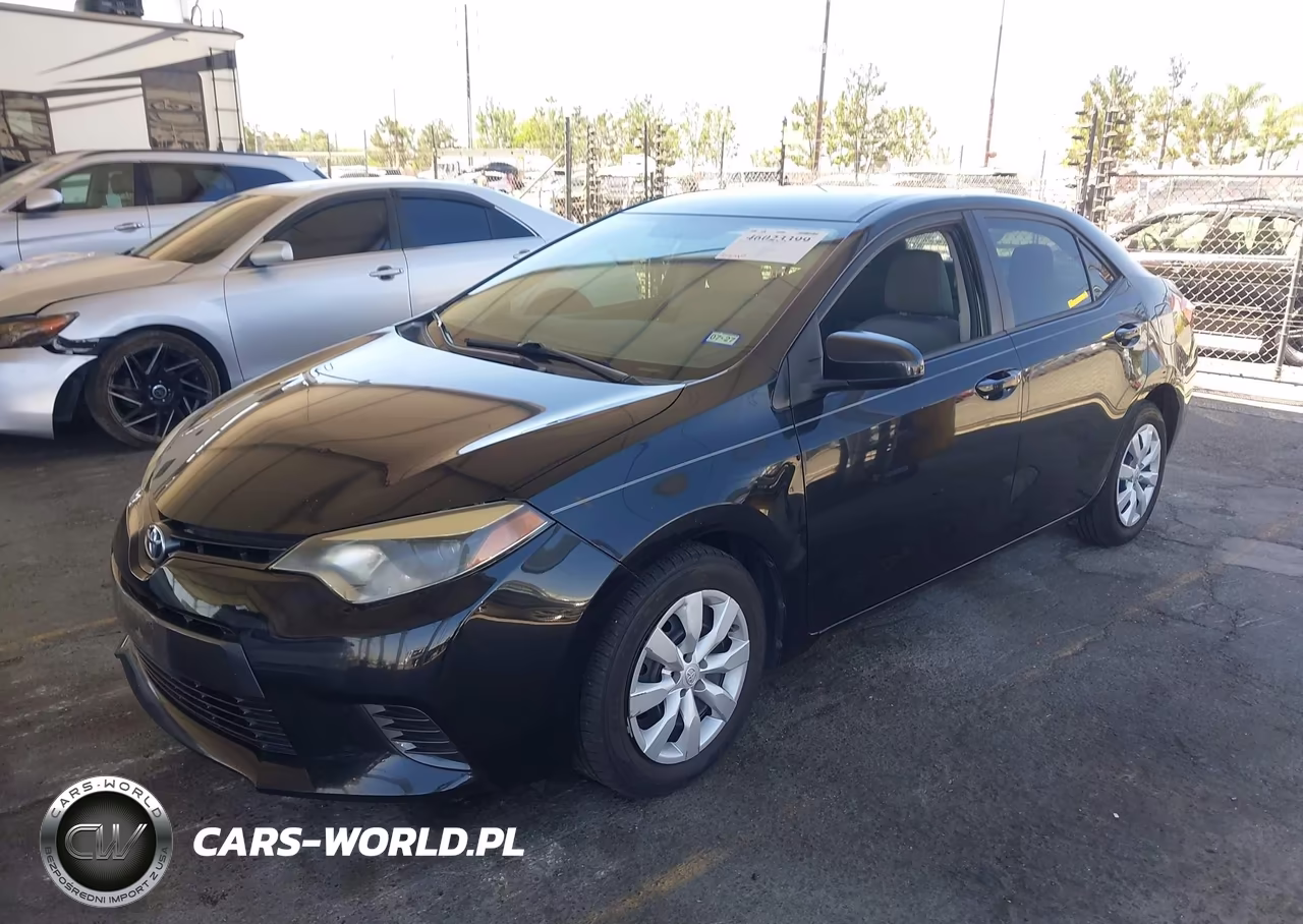 2016 Toyota Corolla Le VIN:5YFBURHE6GP551597 - 2