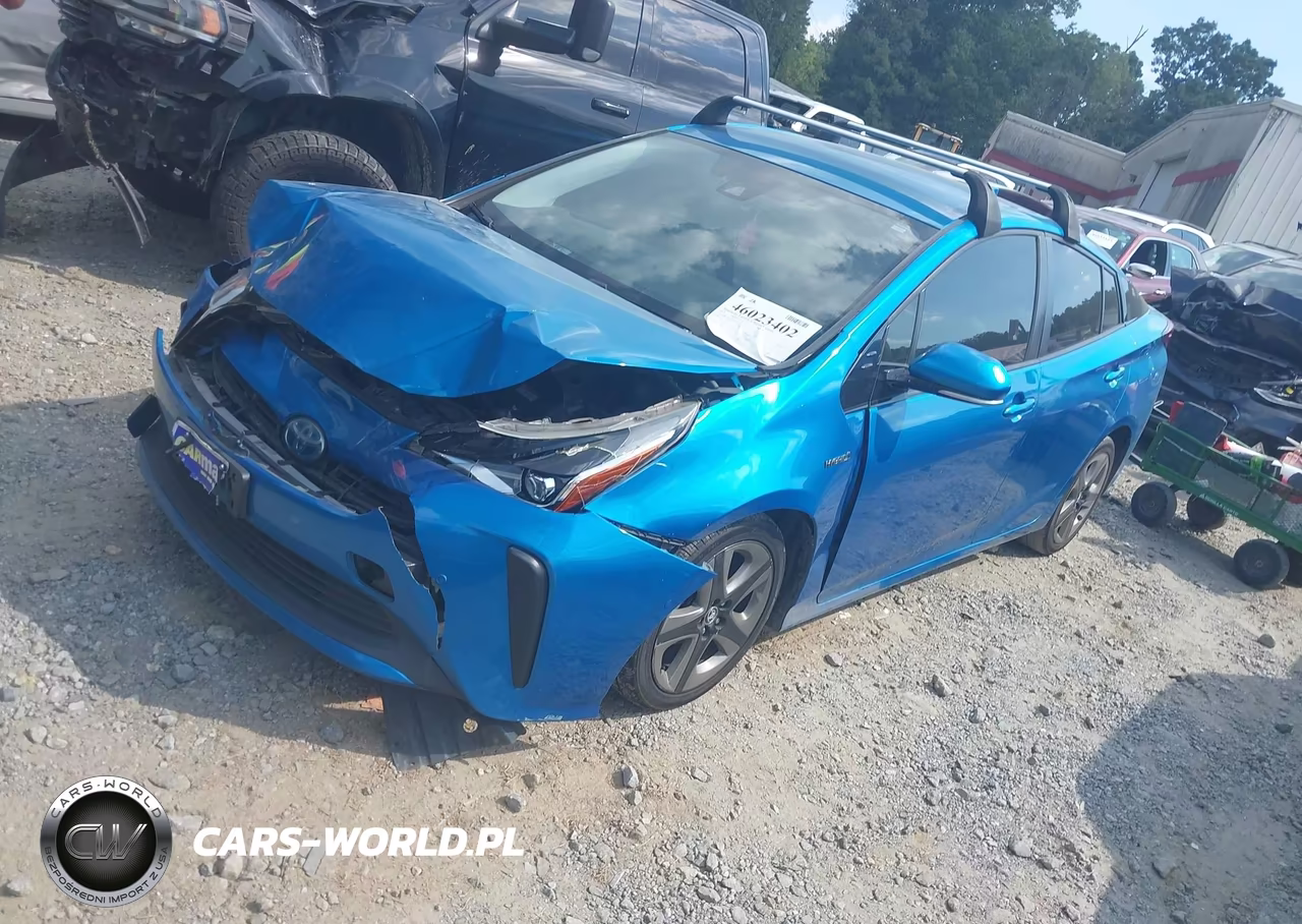 2019 Toyota Prius Xle VIN:JTDKARFU7K3082833 - 2