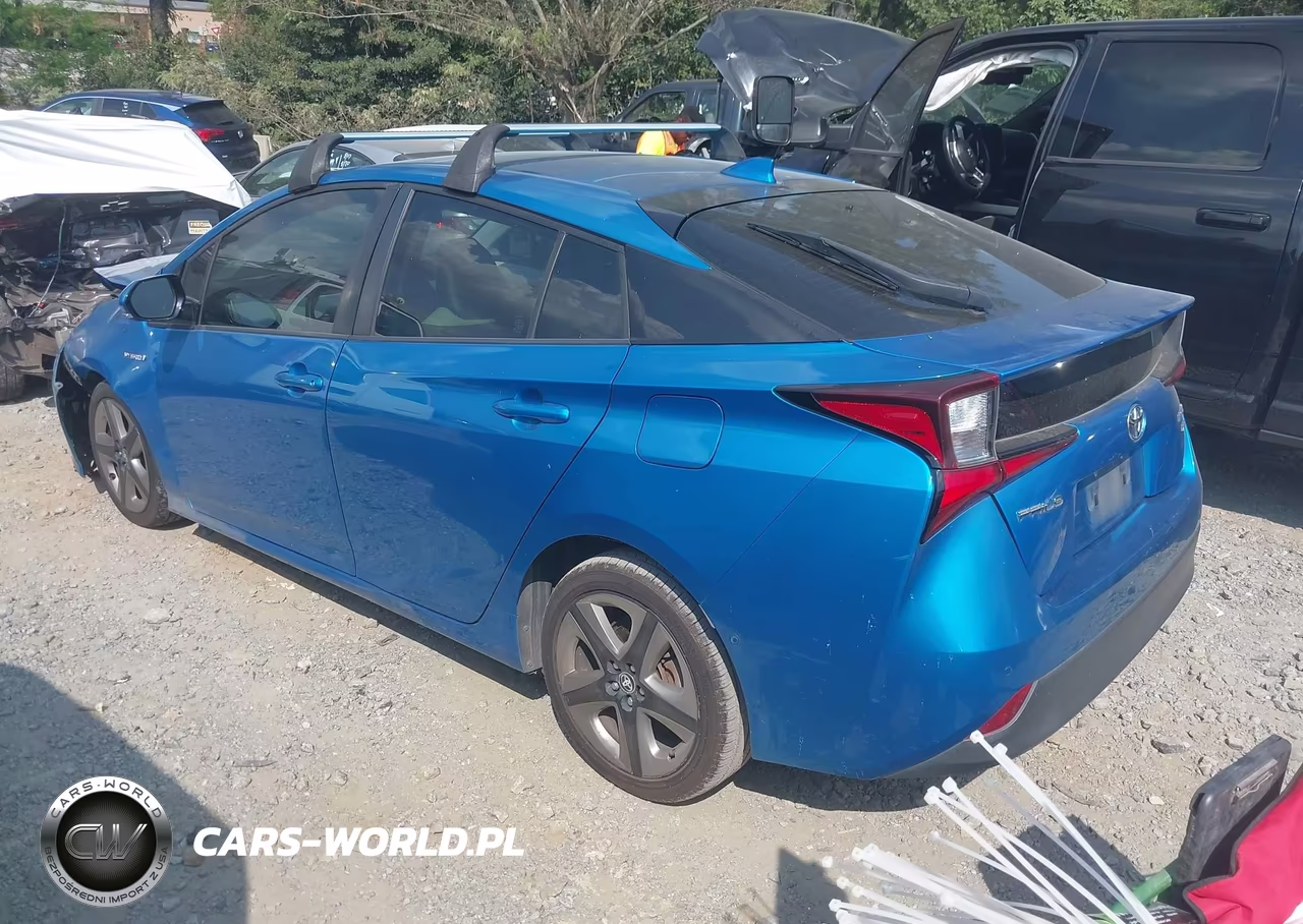 2019 Toyota Prius Xle VIN:JTDKARFU7K3082833 - 3