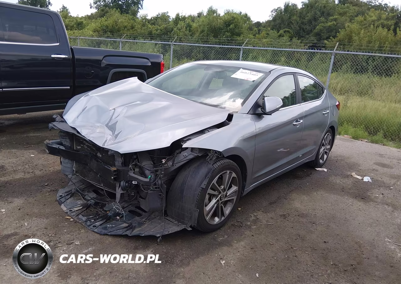 2017 Hyundai Elantra Limited VIN:5NPD84LF2HH013607 - 2