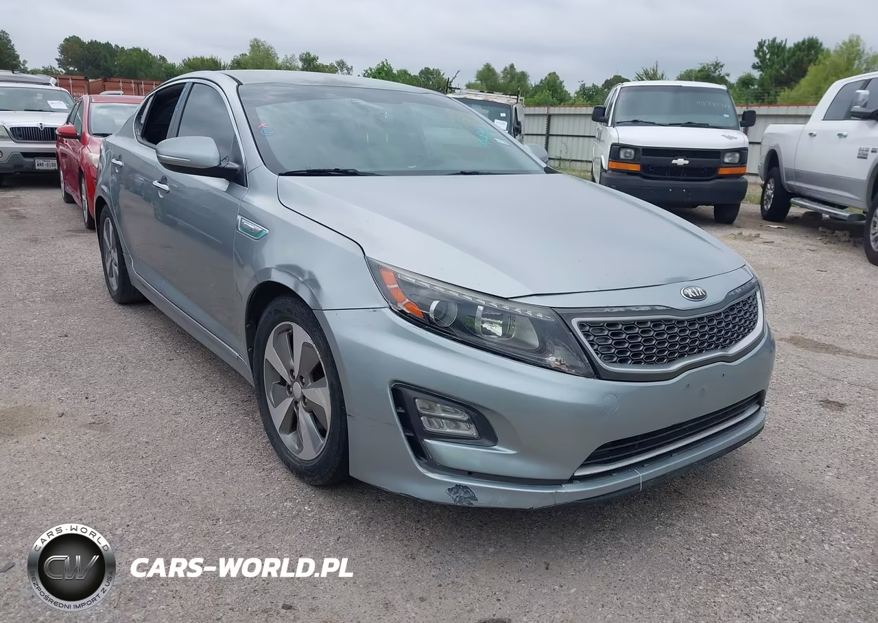 2014 Kia Optima Hybrid Ex VIN:KNAGN4AD4E5076210 - 1