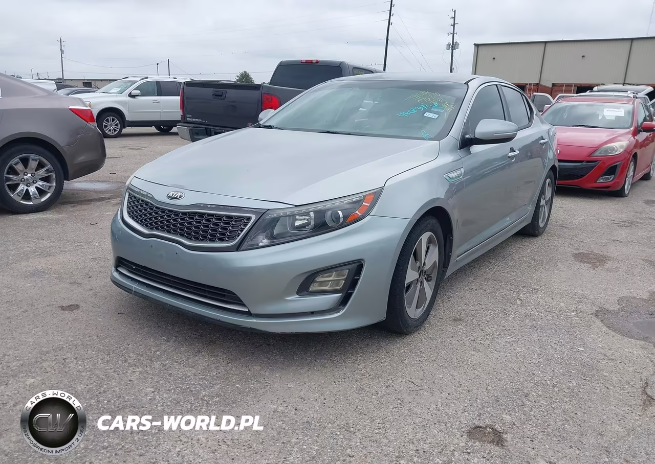 2014 Kia Optima Hybrid Ex VIN:KNAGN4AD4E5076210 - 2