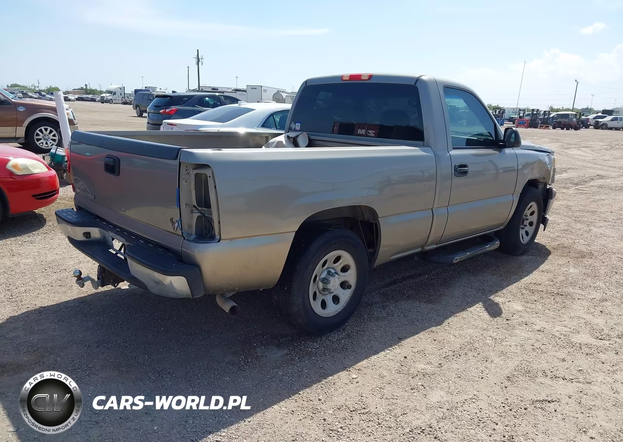 2006 Chevrolet Silverado 1500 Work Truck VIN:1GCEC14V66Z154225 - 4