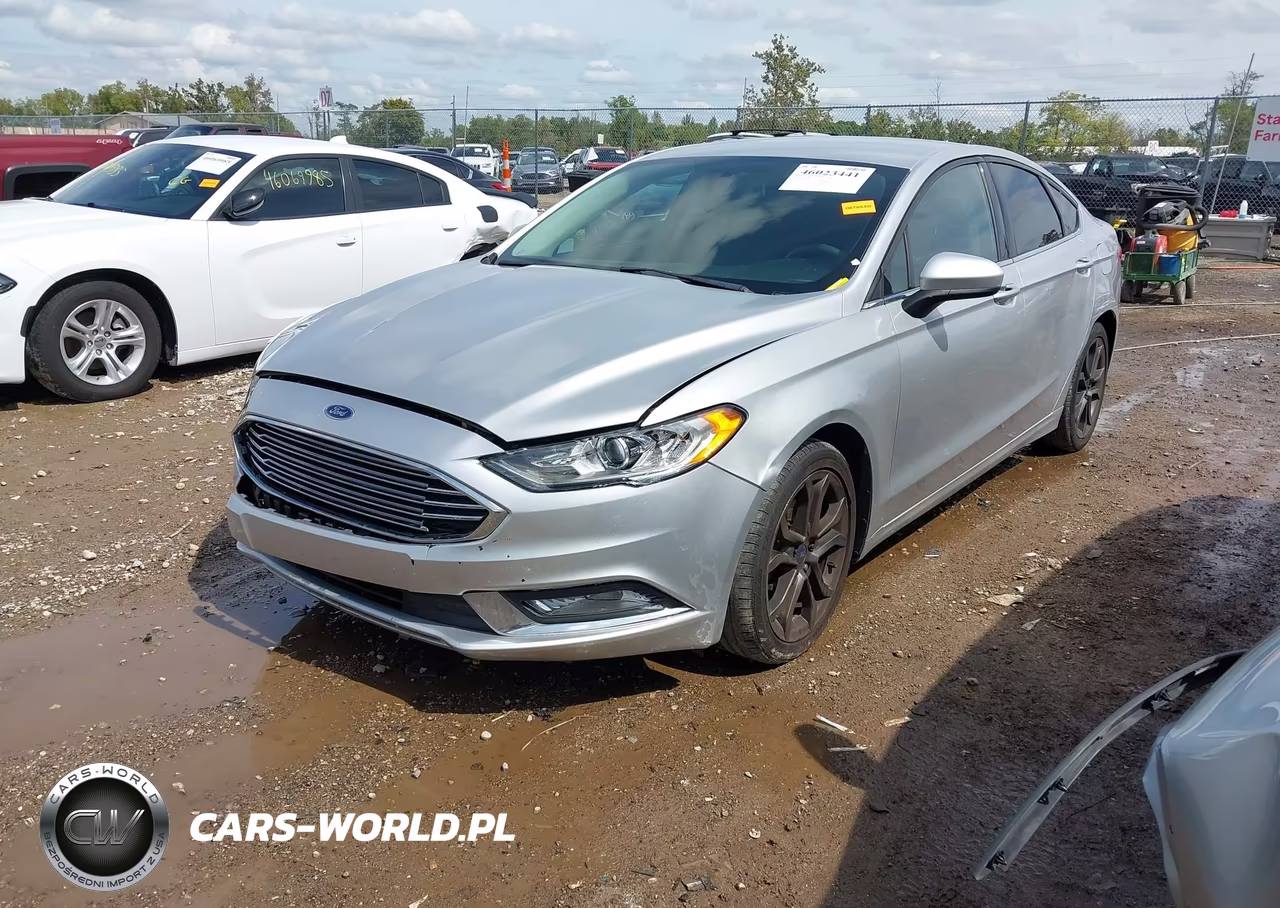 2018 Ford Fusion S VIN:3FA6P0G74JR196153 - 2