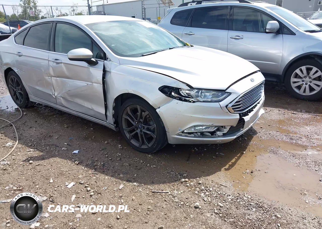 2018 Ford Fusion S VIN:3FA6P0G74JR196153 - 6