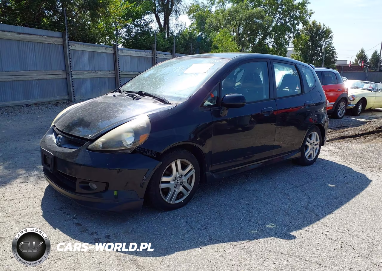 2008 Honda Fit Sport VIN:JHMGD38638S013871 - 2