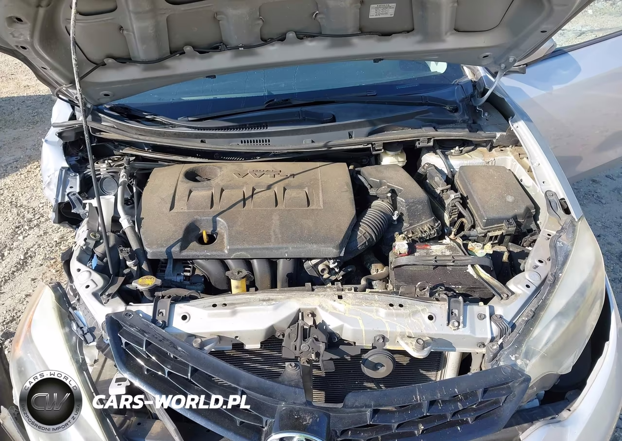 2014 Toyota Corolla S Plus VIN:5YFBURHEXEP041766 - 10