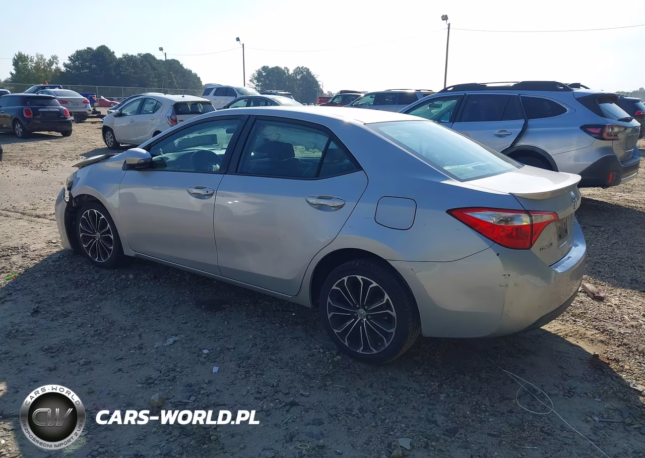 2014 Toyota Corolla S Plus VIN:5YFBURHEXEP041766 - 3