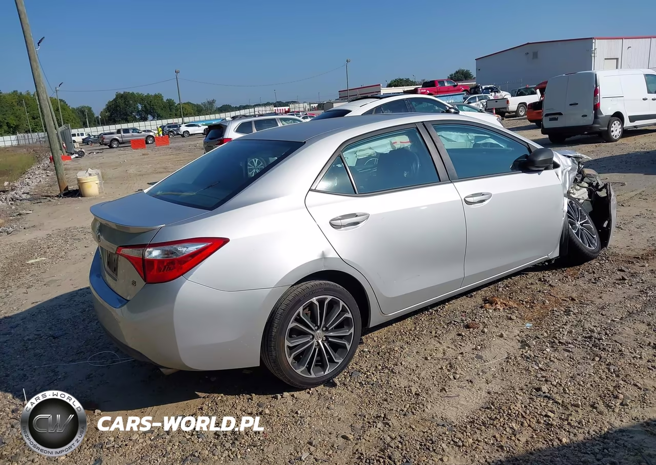 2014 Toyota Corolla S Plus VIN:5YFBURHEXEP041766 - 4