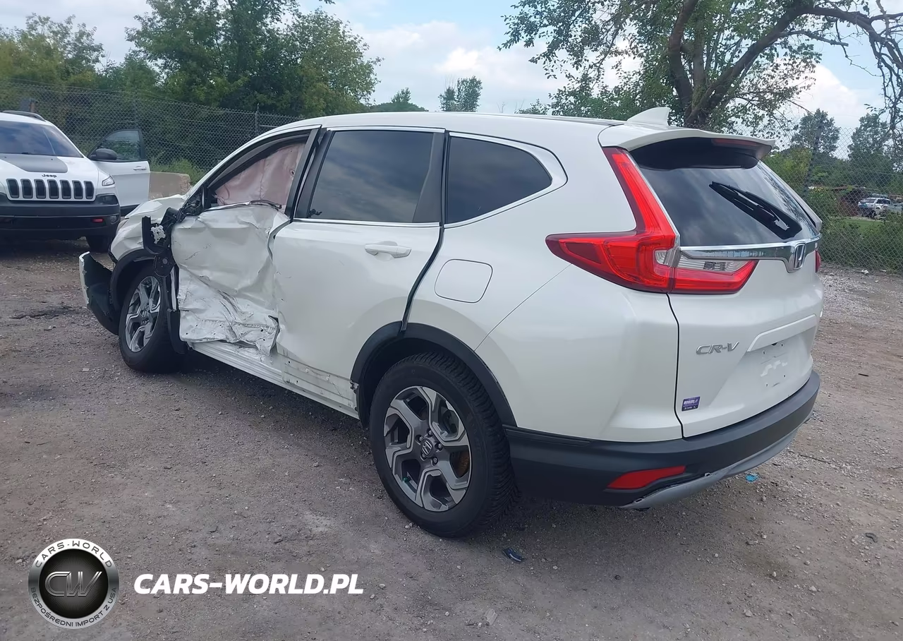 2017 Honda Cr-V Ex-L-Ex-L Navi VIN:5J6RW2H80HL016036 - 3