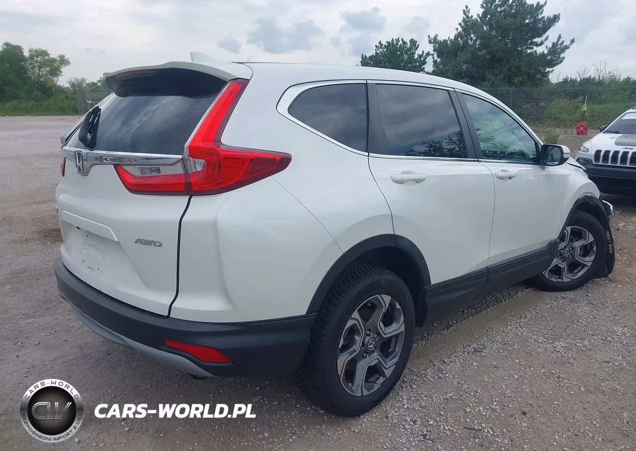 2017 Honda Cr-V Ex-L-Ex-L Navi VIN:5J6RW2H80HL016036 - 4