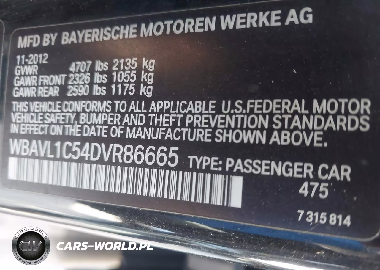 2013 BMW X1 xDrive28I VIN:WBAVL1C54DVR86665 - 9