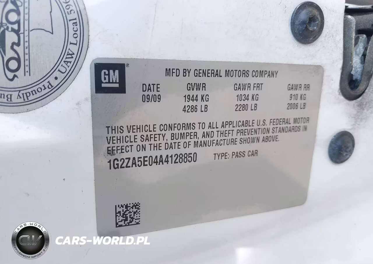 2010 Pontiac G6 VIN:1G2ZA5E04A4128850 - 9