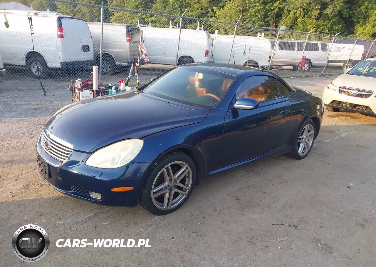 2002 Lexus Sc 430 VIN:JTHFN48Y720025850 - 2
