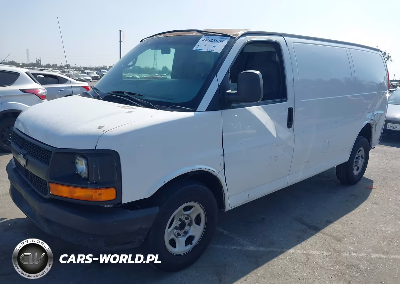 2008 Chevrolet Express Work Van VIN:1GCFG15X381154323 - 2