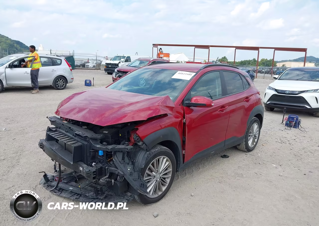2021 Hyundai Kona Sel VIN:KM8K2CAA1MU673174 - 2