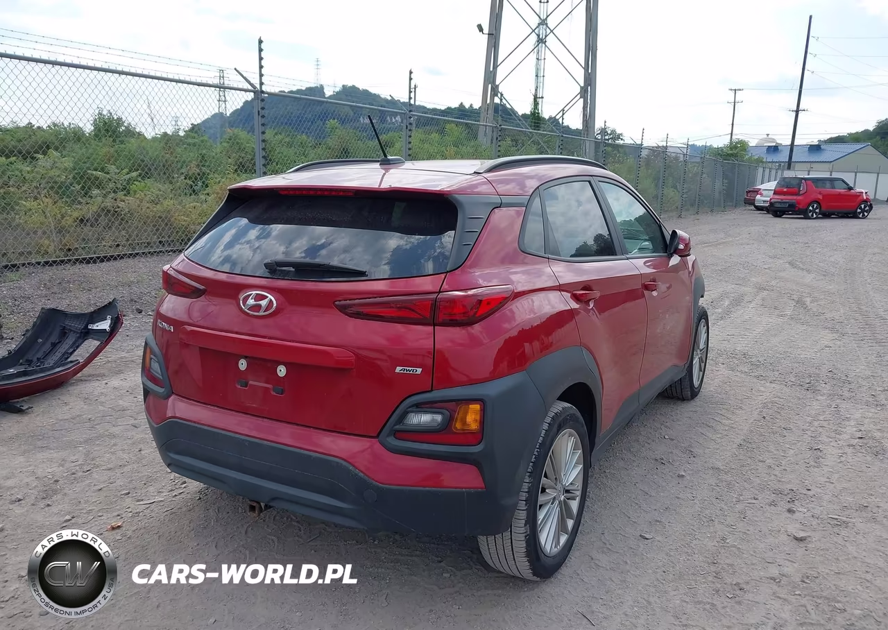 2021 Hyundai Kona Sel VIN:KM8K2CAA1MU673174 - 4