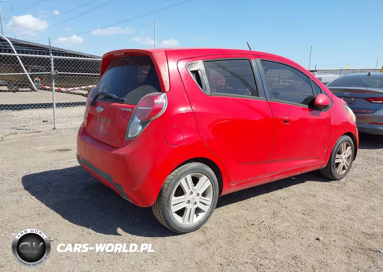2015 Chevrolet Spark 1Lt Cvt VIN:KL8CD6S97FC738720 - 4