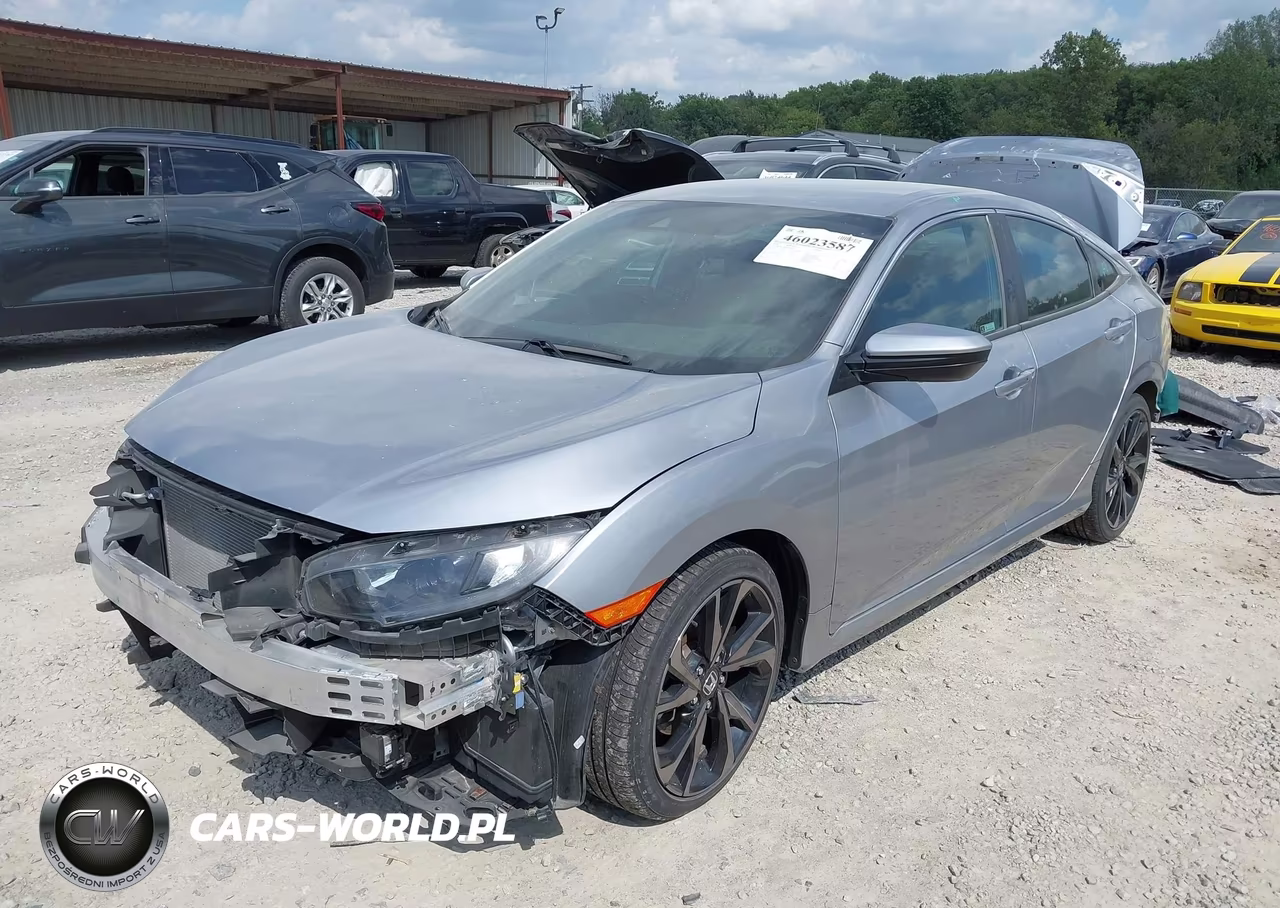 2020 Honda Civic Sport VIN:2HGFC2F84LH546831 - 2