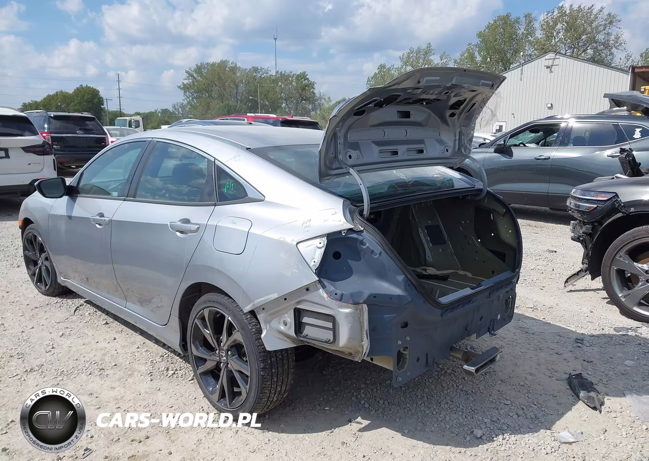 2020 Honda Civic Sport VIN:2HGFC2F84LH546831 - 3
