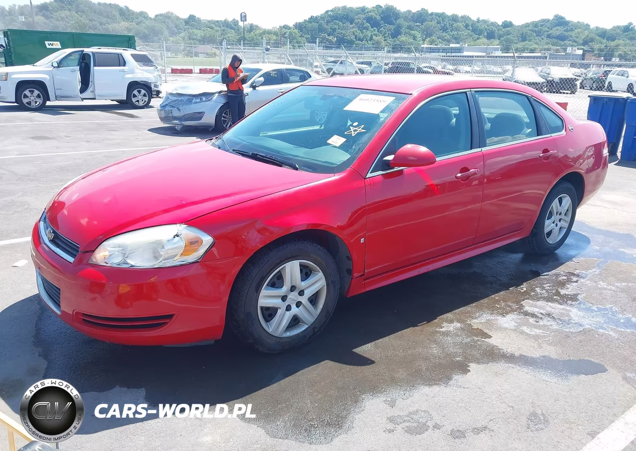 2009 Chevrolet Impala Ls VIN:2G1WB57K091276021 - 2