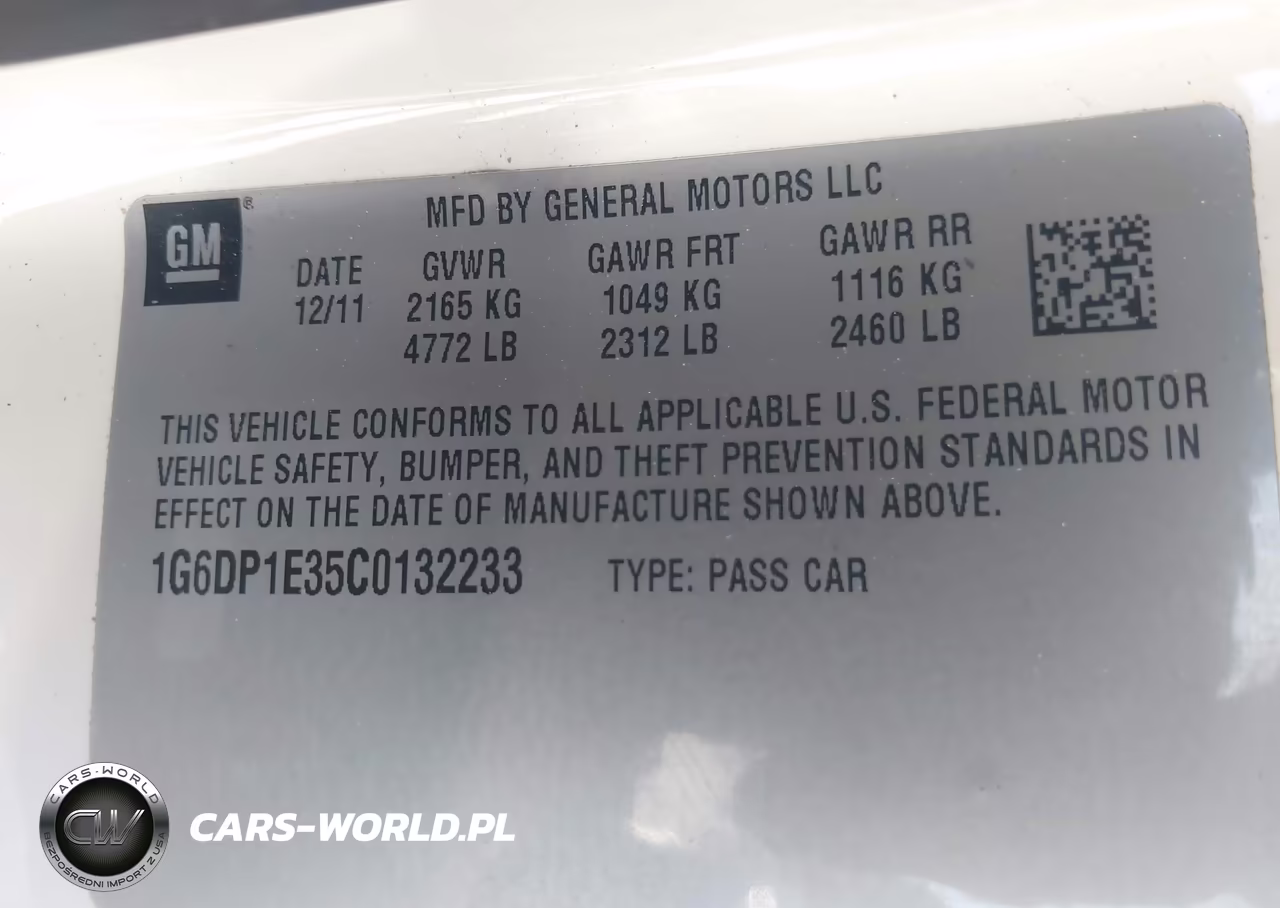 2012 Cadillac Cts Premium VIN:1G6DP1E35C0132233 - 9