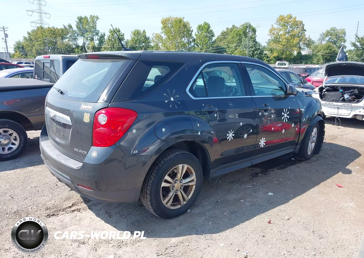 2012 Chevrolet Equinox Ls VIN:2GNALBEK6C1339542 - 4
