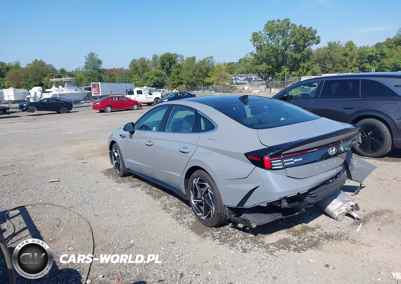 2024 Hyundai Sonata Sel VIN:KMHL14JA0RA364110 - 3