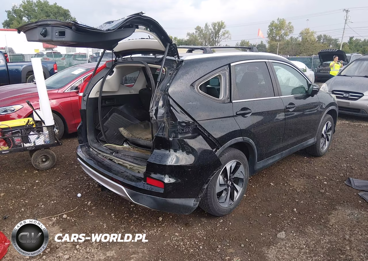 2016 Honda Cr-V Touring VIN:5J6RM4H96GL116232 - 4