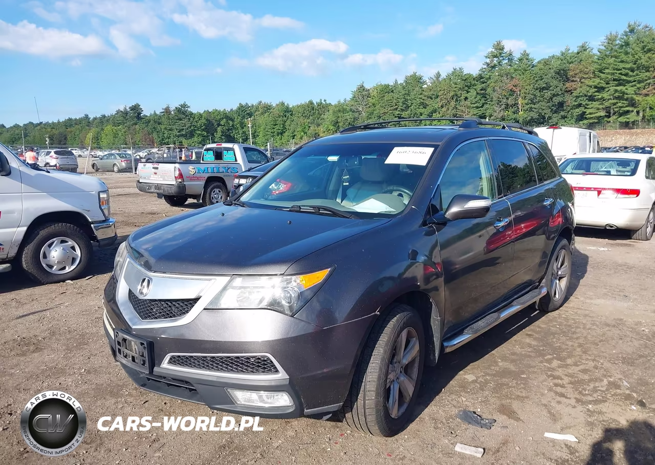 2012 Acura Mdx VIN:2HNYD2H25CH538213 - 2