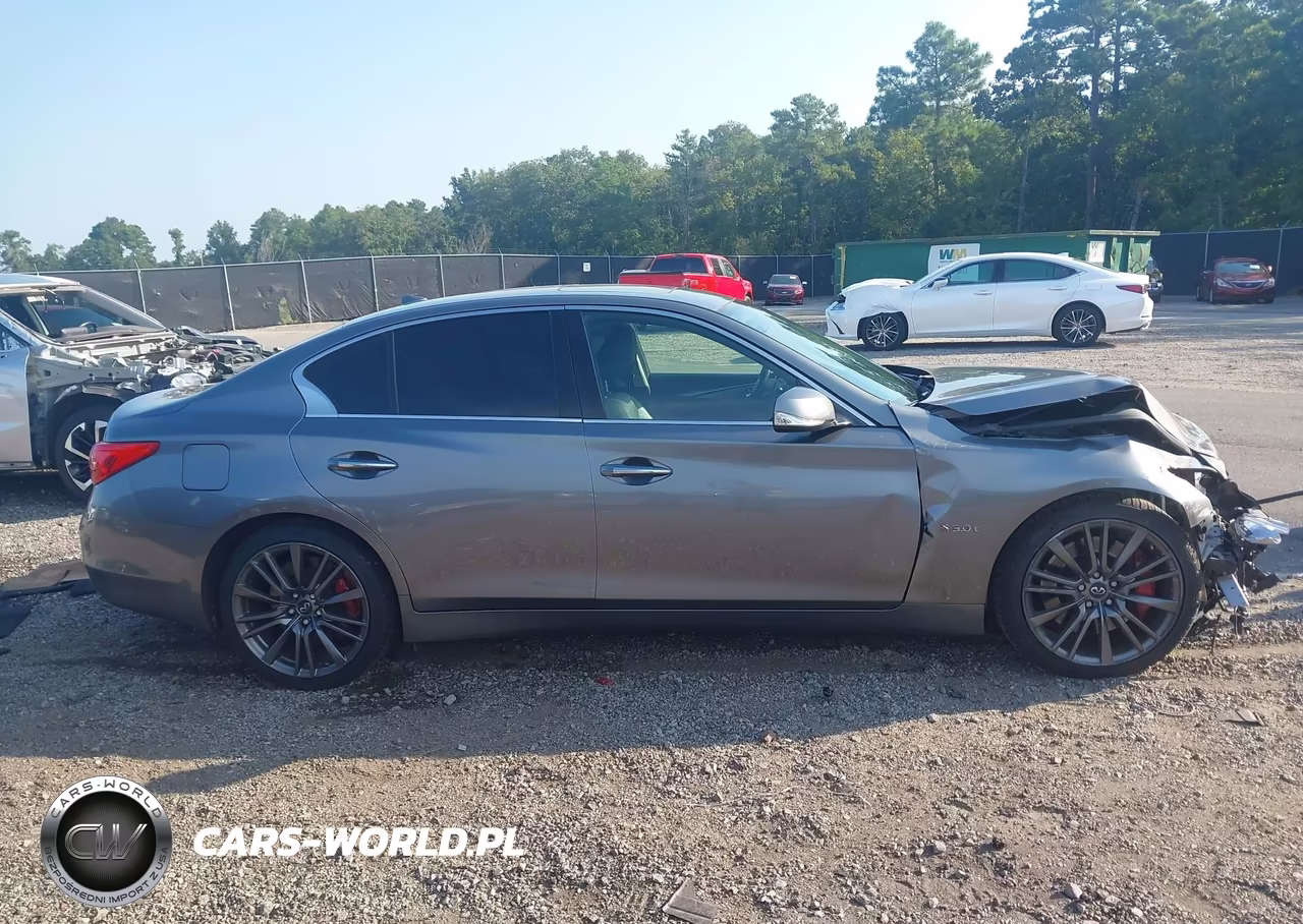 2017 Infiniti Q50 3.0T Red Sport 400 VIN:JN1FV7AP0HM850122 - 14