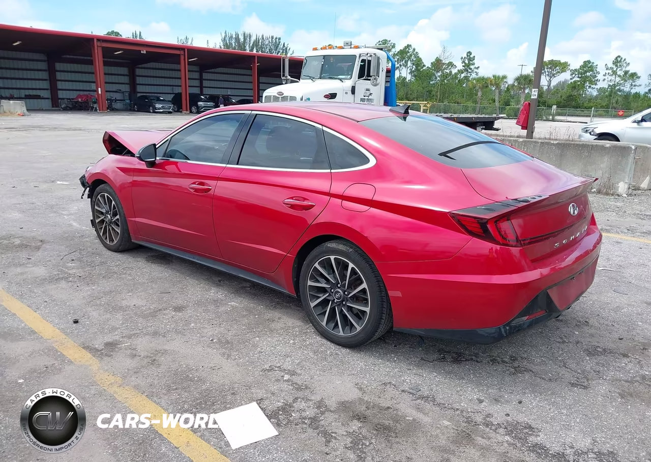 2020 Hyundai Sonata Sel Plus VIN:5NPEJ4J25LH006765 - 3