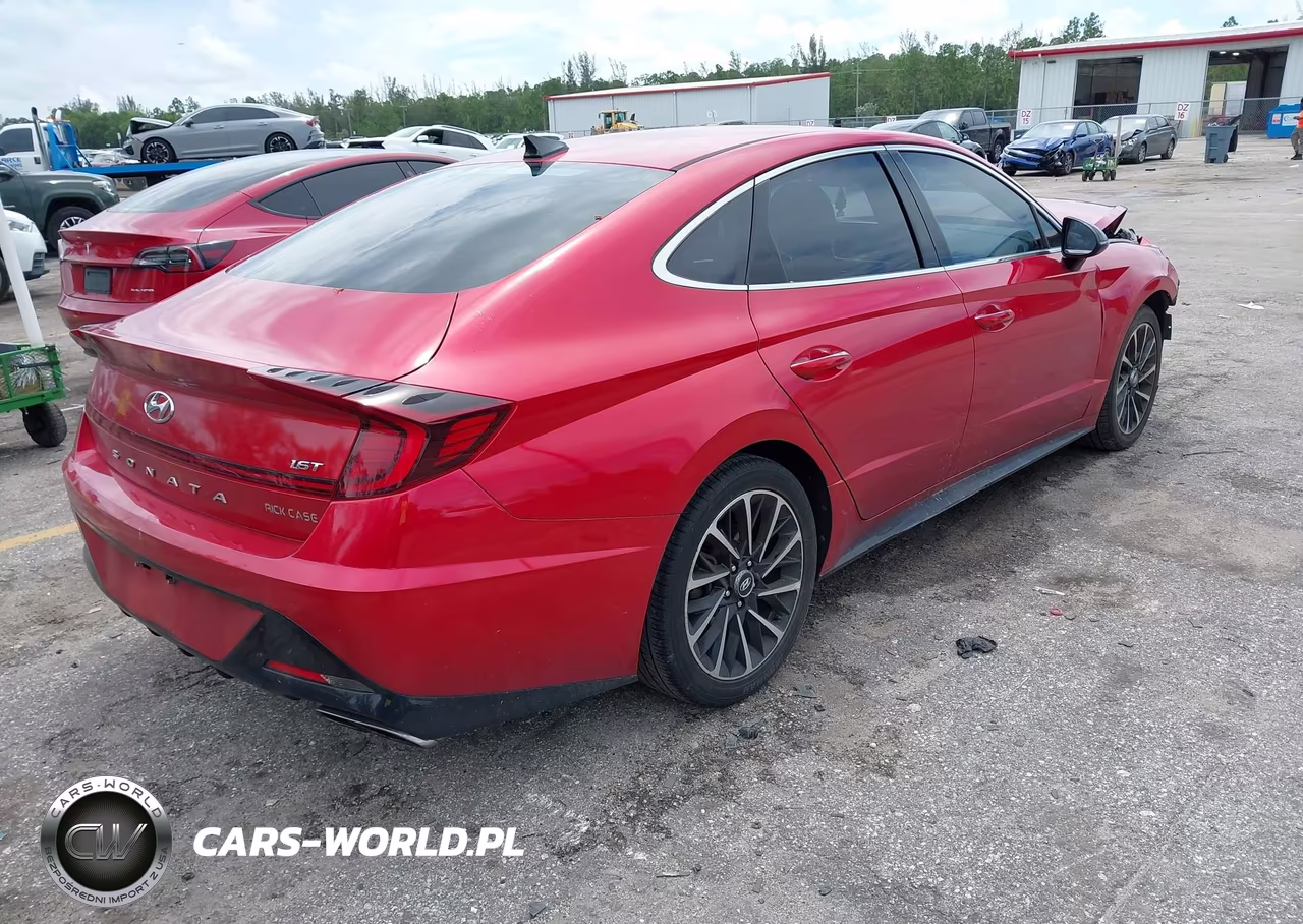 2020 Hyundai Sonata Sel Plus VIN:5NPEJ4J25LH006765 - 4