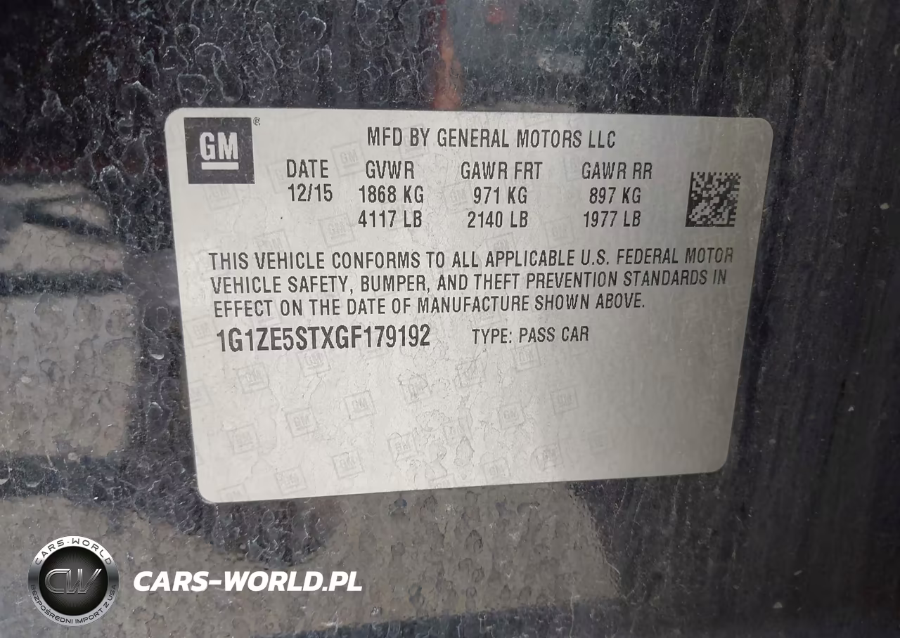 2016 Chevrolet Malibu 1Lt VIN:1G1ZE5STXGF179192 - 9