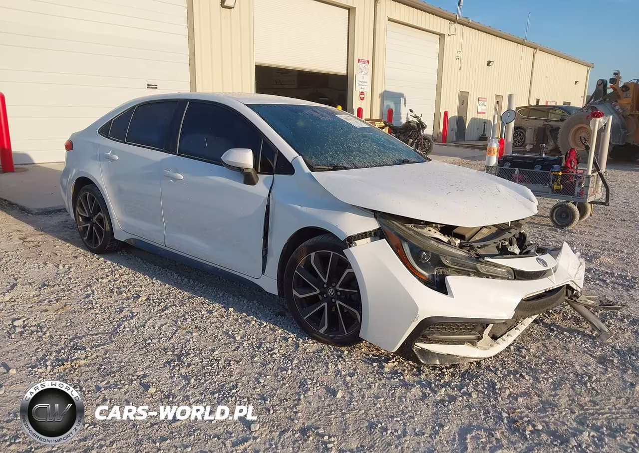2020 Toyota Corolla Se VIN:5YFS4RCE7LP021401 - 1