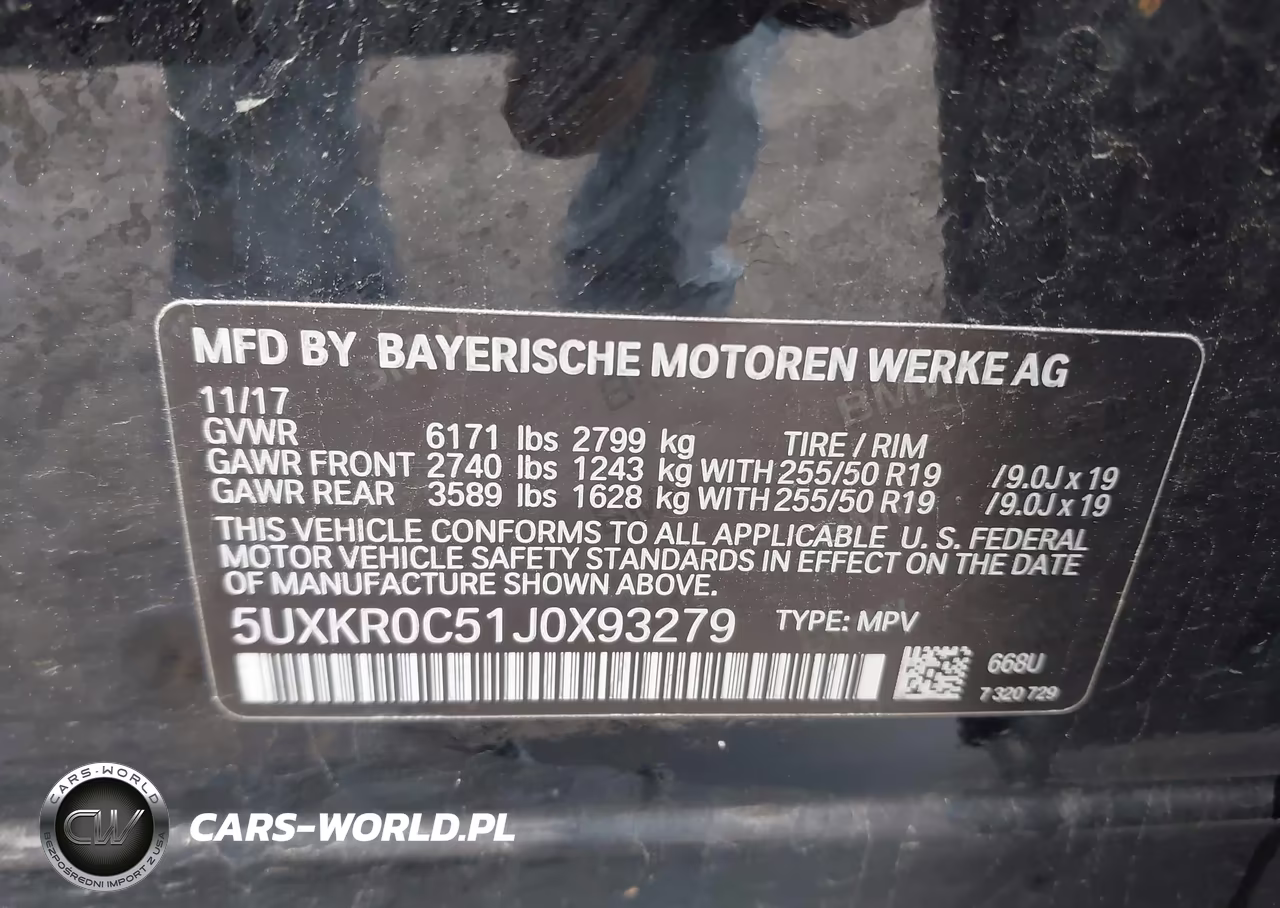 2018 BMW X5 xDrive35I VIN:5UXKR0C51J0X93279 - 9