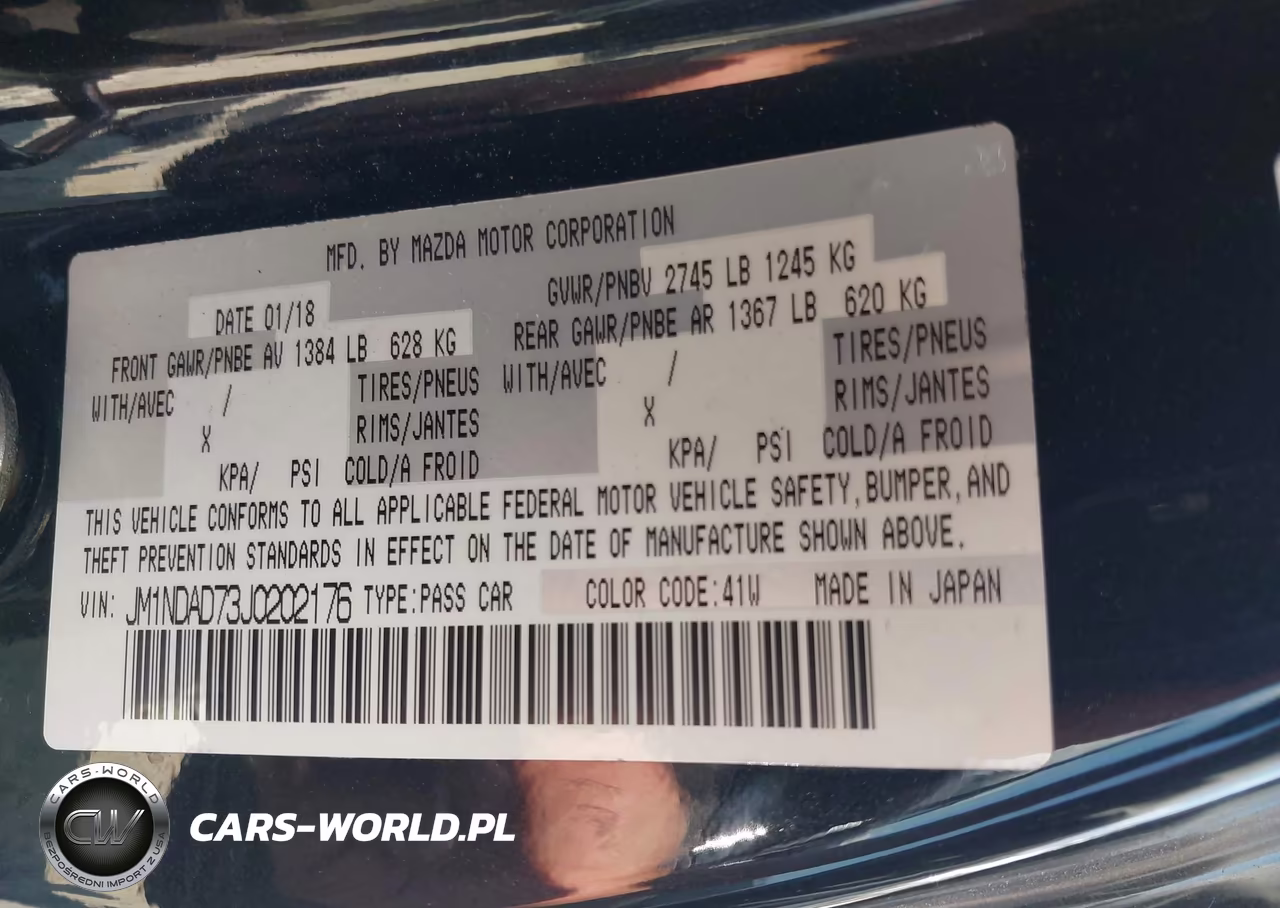 2018 Mazda Mx-5 Miata Grand Touring VIN:JM1NDAD73J0202176 - 9