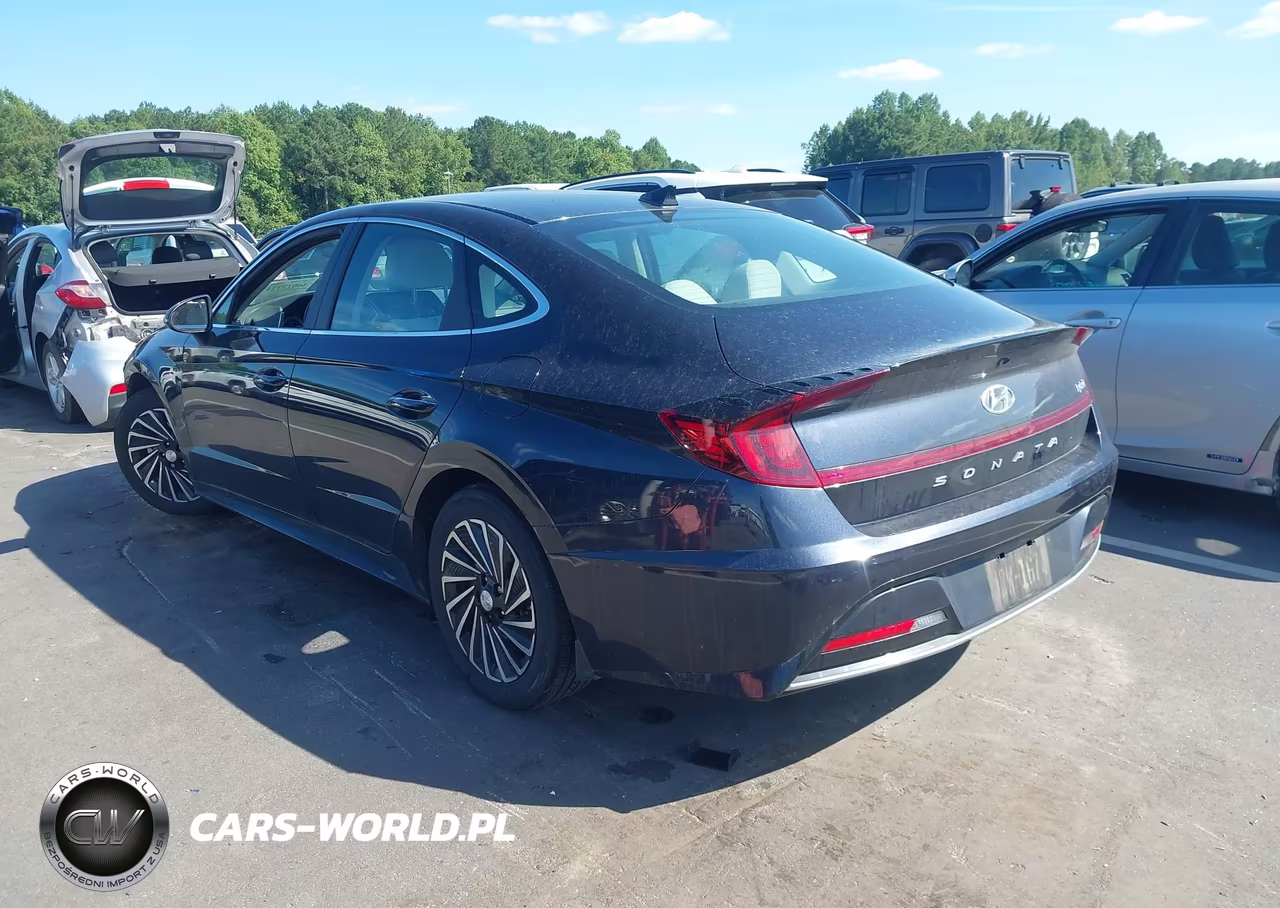 2021 Hyundai Sonata Sel VIN:KMHL34JJ4MA023988 - 3