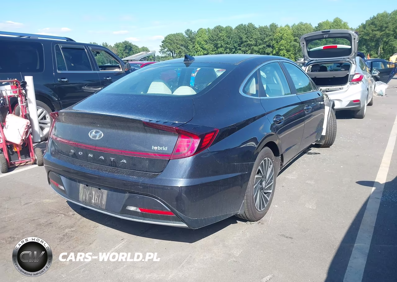 2021 Hyundai Sonata Sel VIN:KMHL34JJ4MA023988 - 4