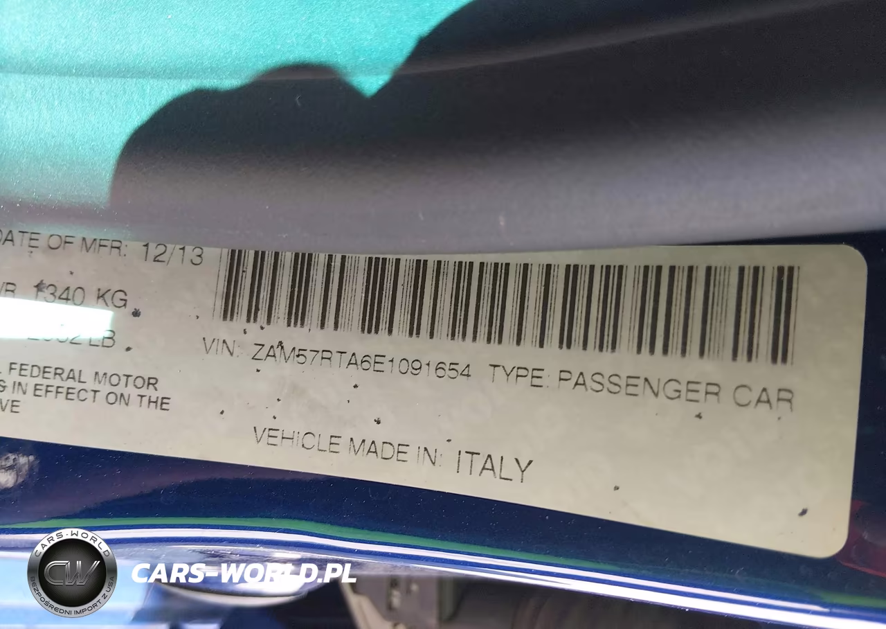 2014 Maserati Ghibli S Q4 VIN:ZAM57RTA6E1091654 - 9