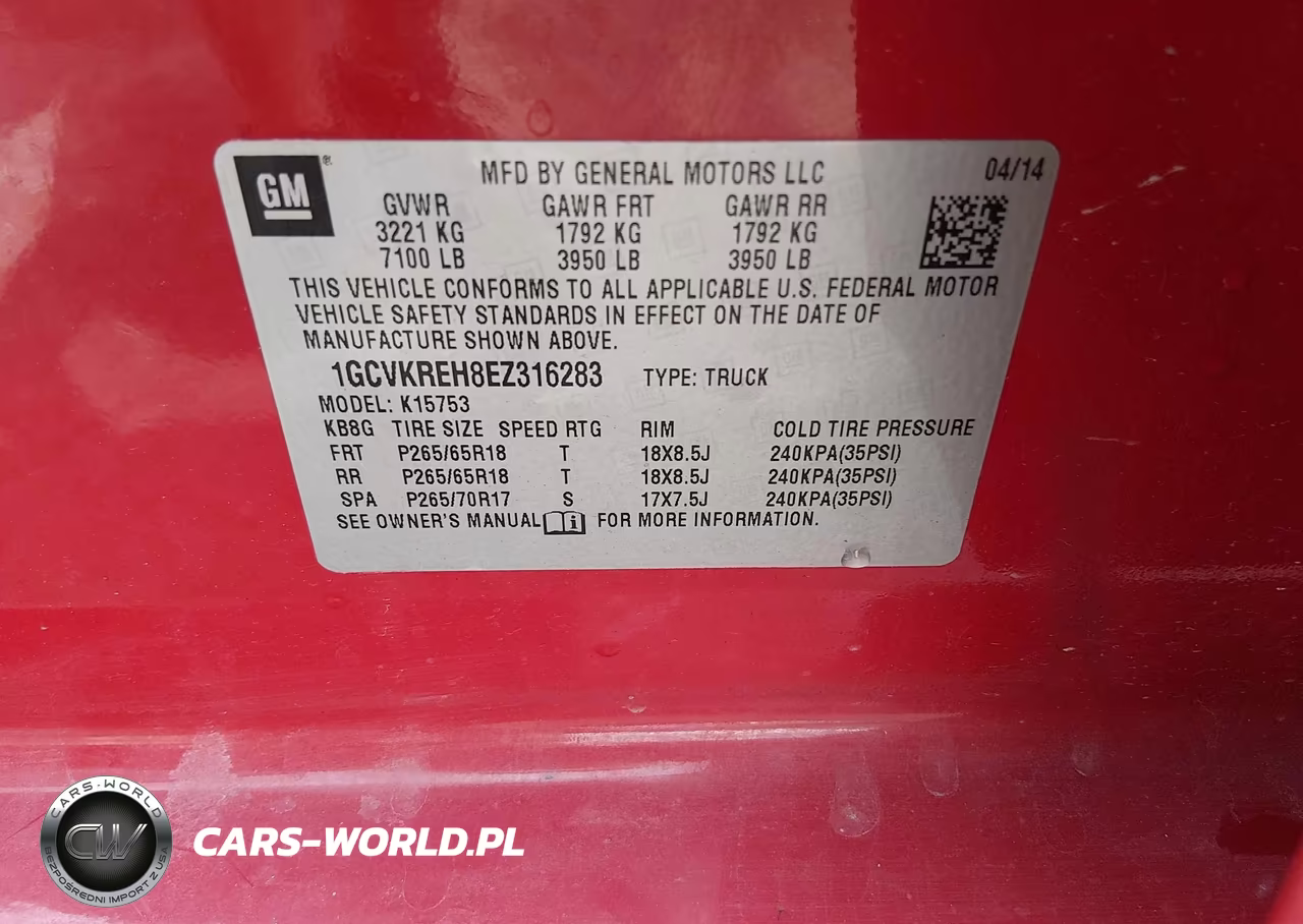2014 Chevrolet Silverado 1500 Lt VIN:1GCVKREH8EZ316283 - 9