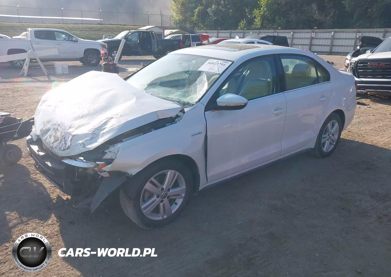 2013 Volkswagen Jetta Hybrid Sel VIN:3VW637AJ6DM295509 - 2